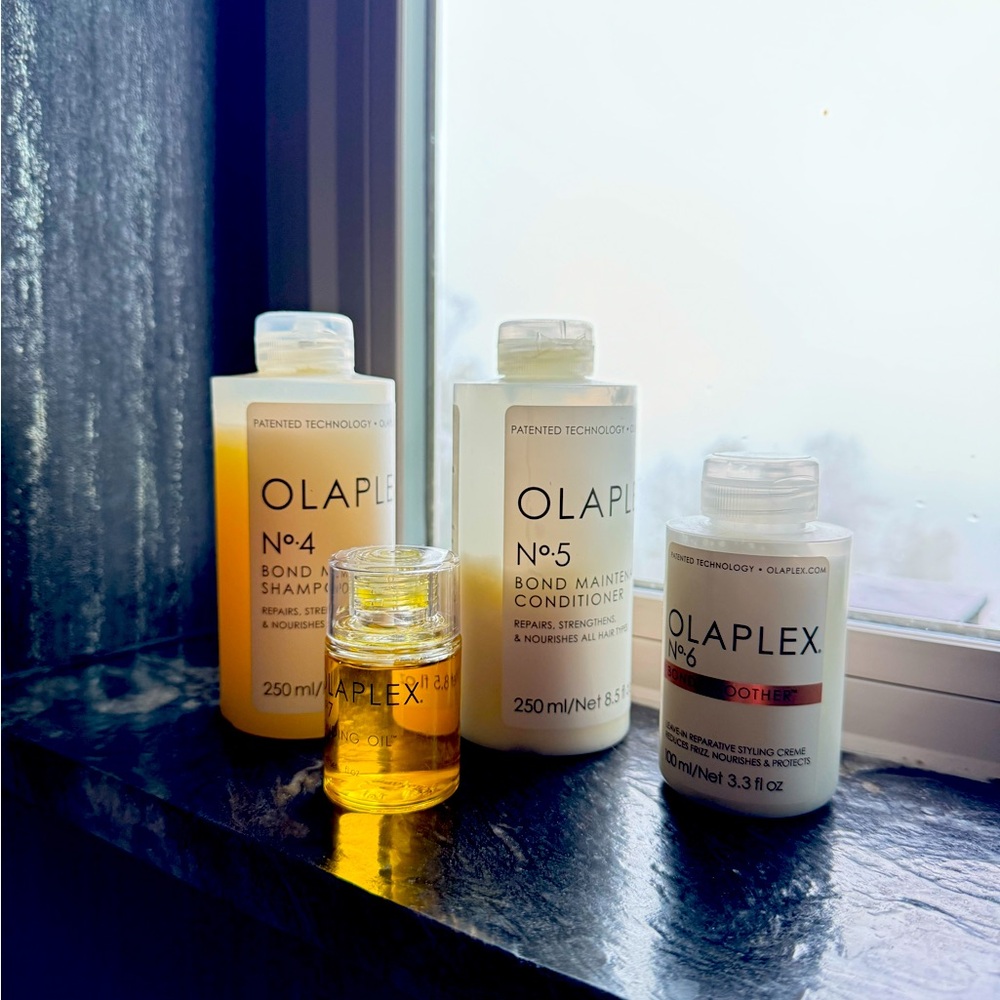 Collection of OLAPLEX that includes NO 4, 5, 6, 7